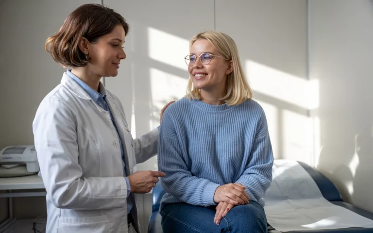 Консультативный приём гинеколога с мазками на флору и цитологию